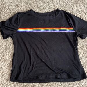 Rainbow tee